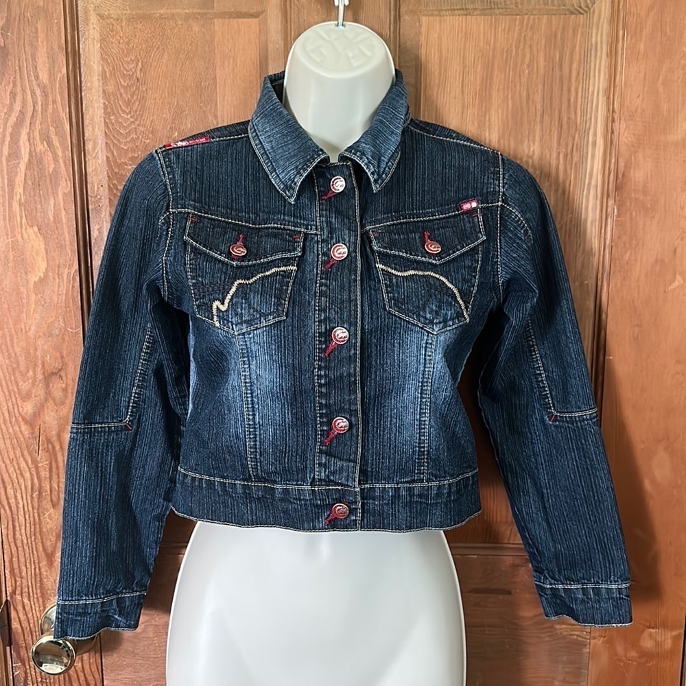 Ecko Red Girls Fairy Jean Jacket Size Medium